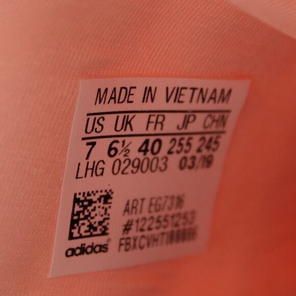 Adidas Women's Pink Athletic Shoes - Picture 9 of 9